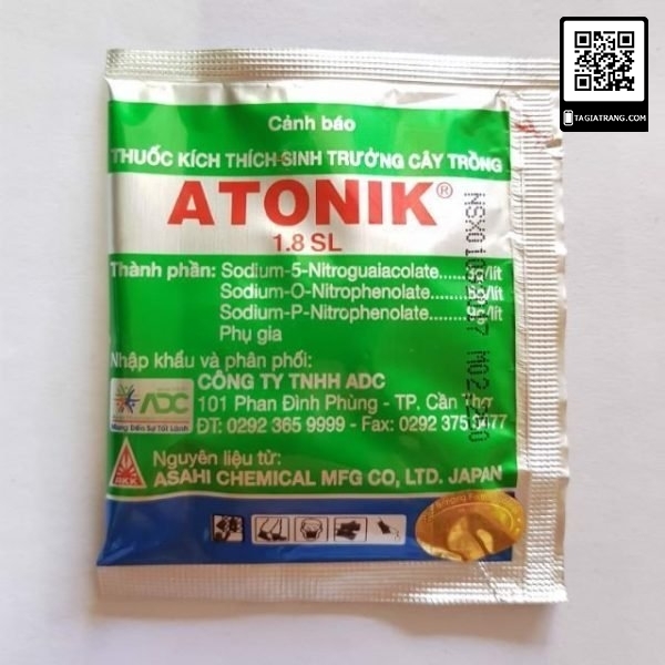 Atonik 1.8 SL thuốc kích thích nảy mầm, kích rễ phát triển, gói 10ml