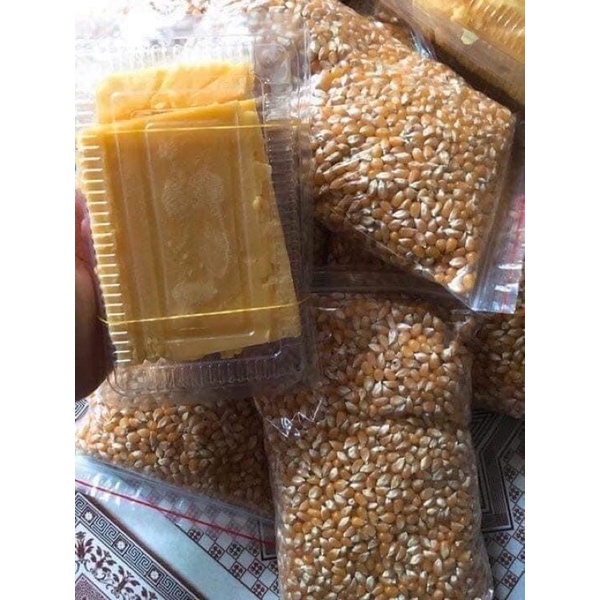 Set ngô làm bắp rang bơ ngô và bơ chuyên dụng