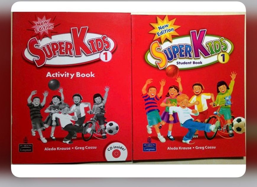 Sách - Superkids 1 2 3 4 5 Student's Book Và Work book