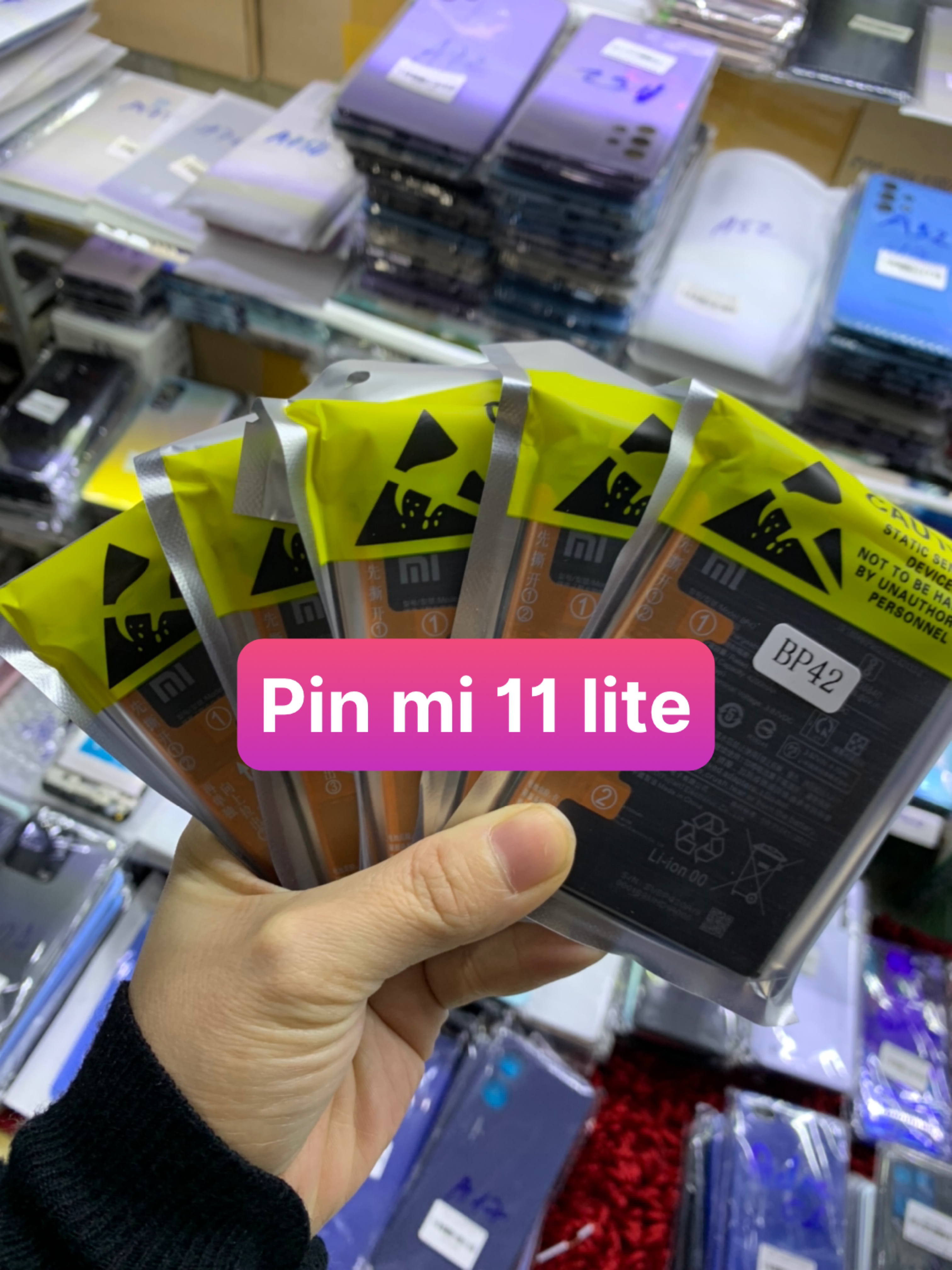 PIN ZIN MỚI ĐIỆN THOẠI XIAOMI MI 11 LITE -BP42 ( PIN MỚI)