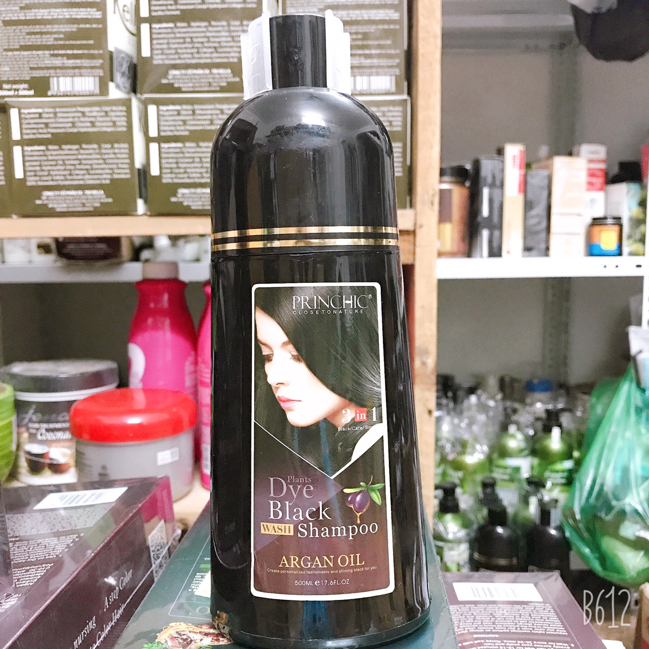 Dầu Gội Phủ Bạc Màu Đen Tự Nhiên