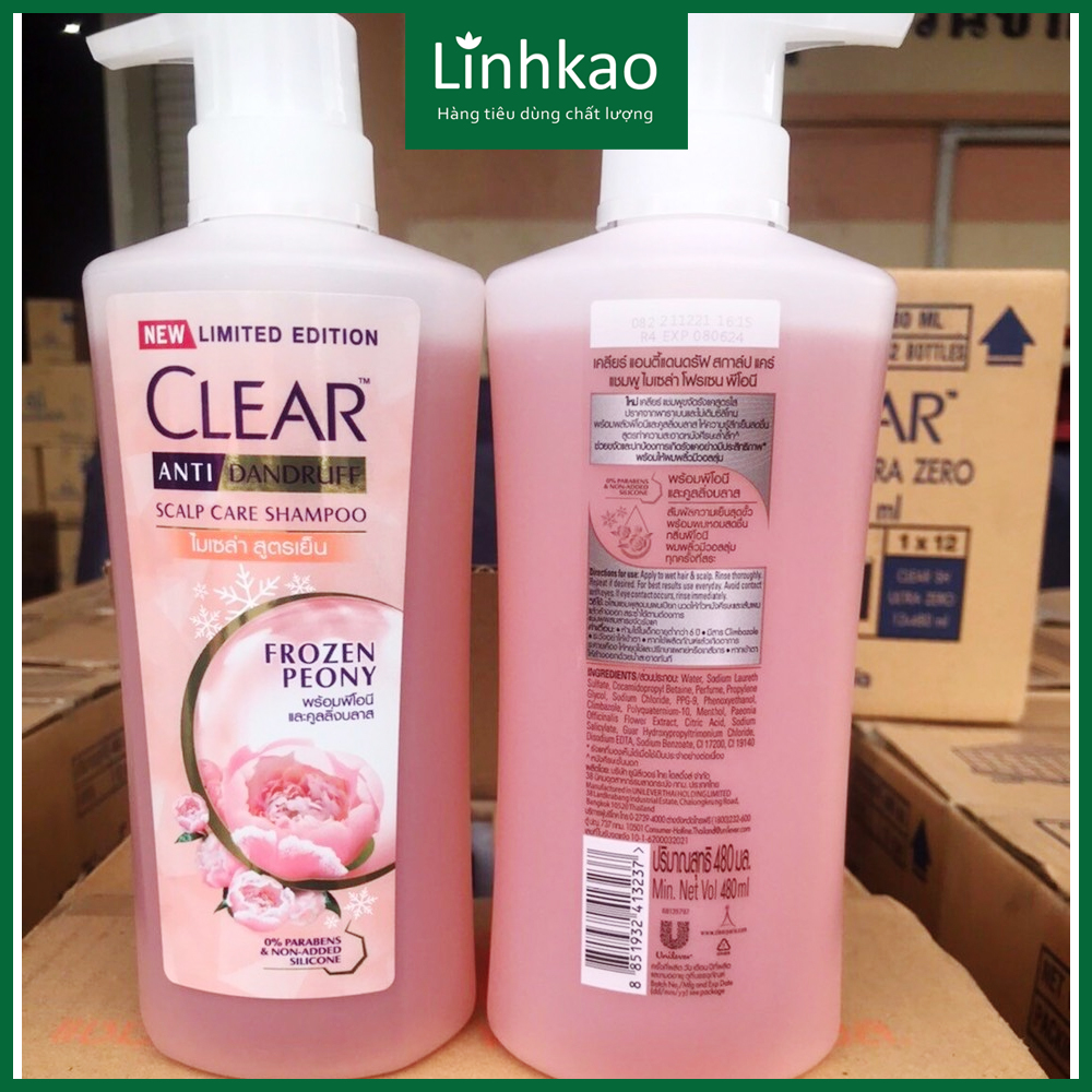 [3 loại] Dầu gội Clear Thái Lan 450g mẫu mới