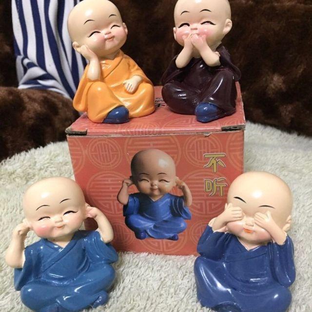 BỘ 4 ÔNG TƯỢNG TỨ KHÔNG (KHÔNG: NHÌN-NÓI-NGHE-LÀM)