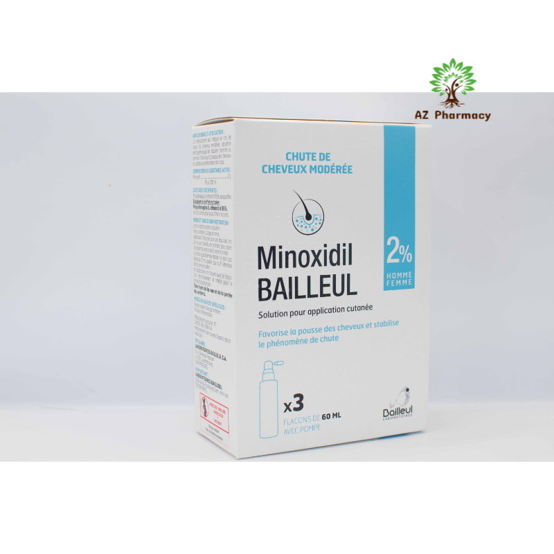 Xịt mọc tóc Minoxidil 2% và 5% Bailleu