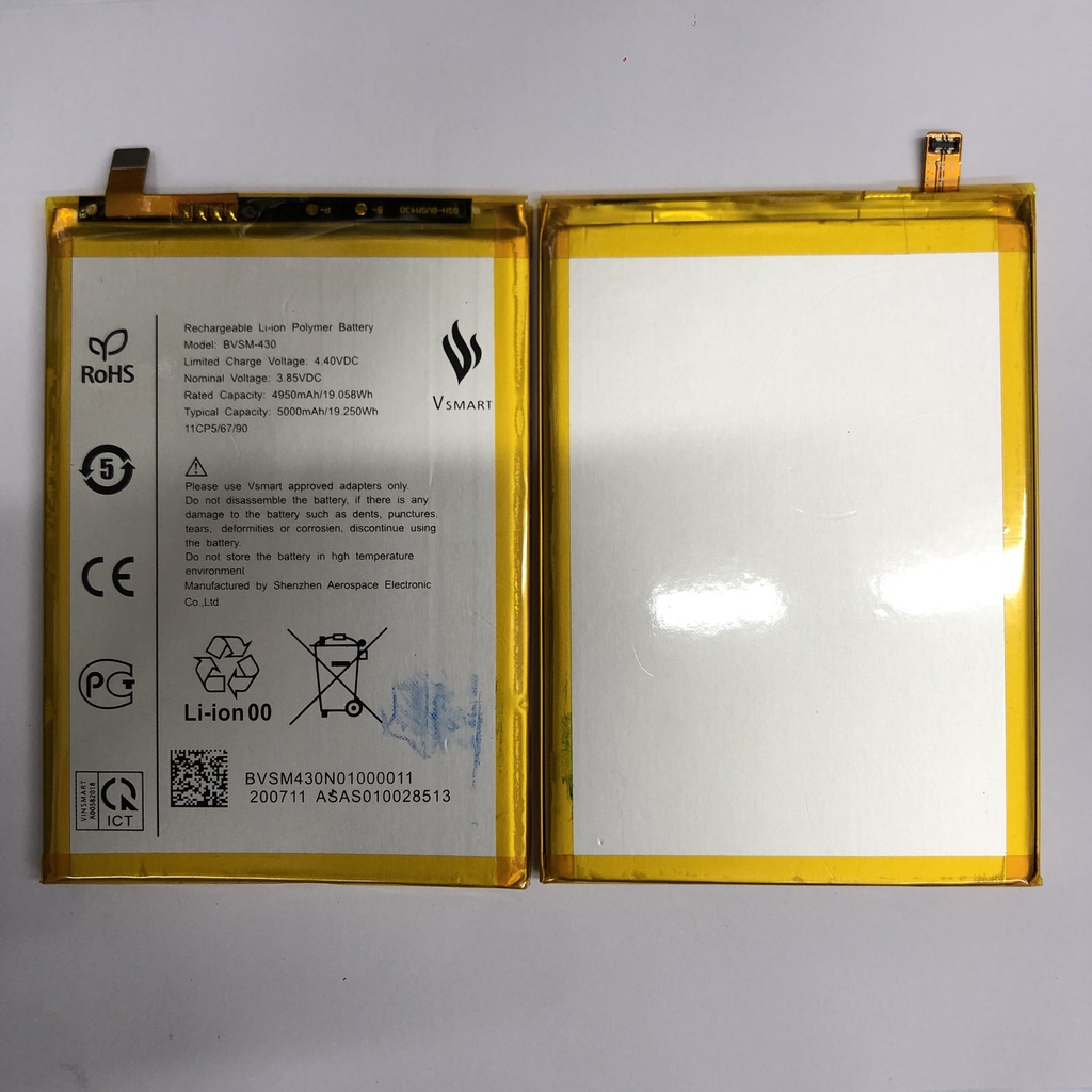Pin VSmart Live 4 V640 / BVSM-430 zin mới 100%