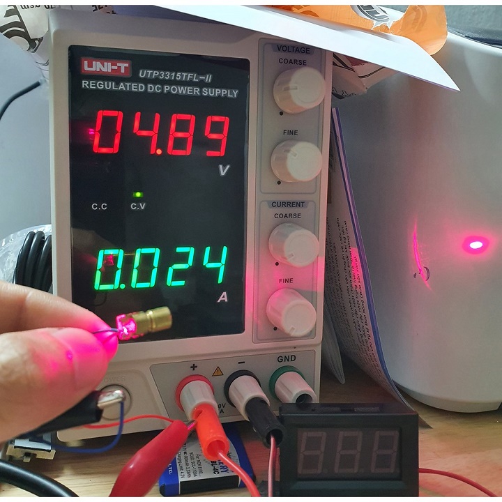 2 Đầu phát Laser 5mw 5v 6mm