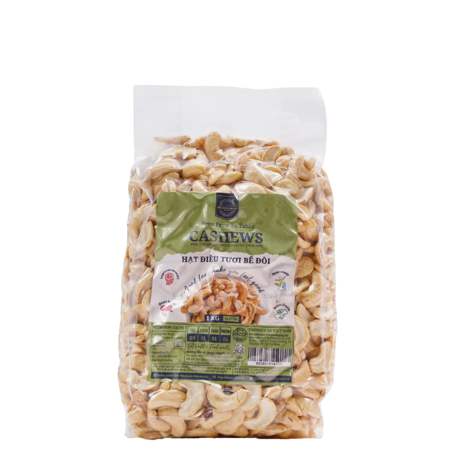 Hạt Điều Nướng Nguyên Hạt - Hạt Điều Ăn Vặt, Làm Sữa, Làm Bánh - THE NUTS VALLEY
