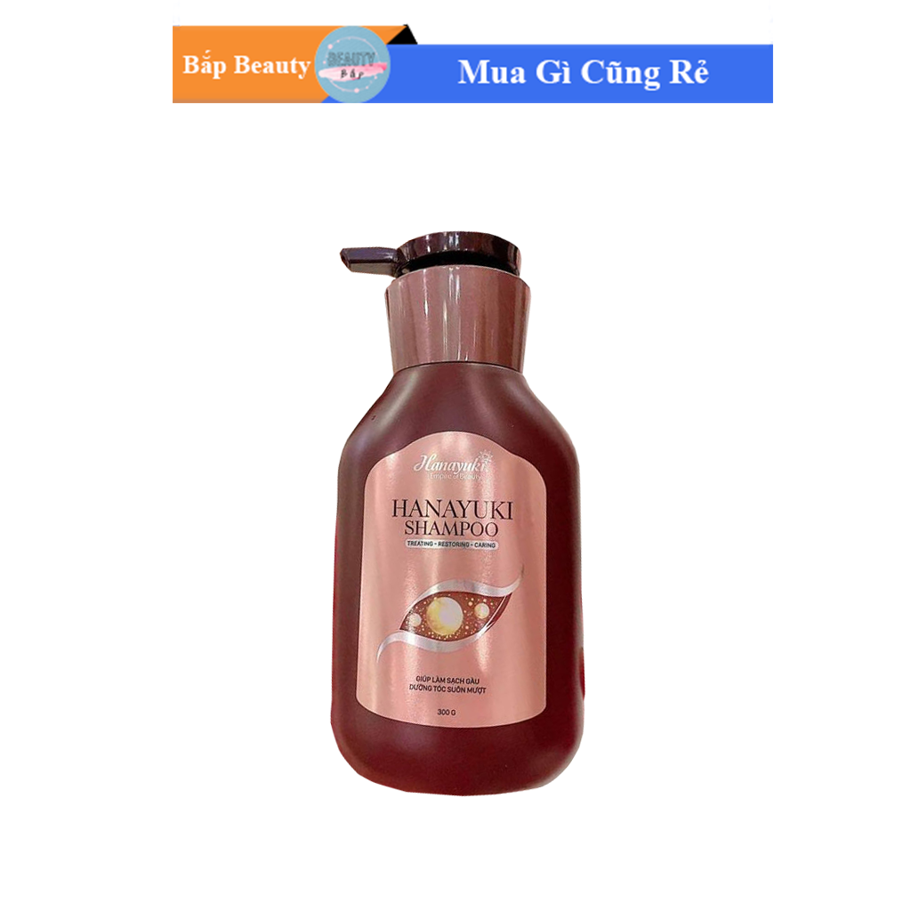 Dầu gội dưỡng tóc chắc khỏe Hanayuki Shampoo 300ml