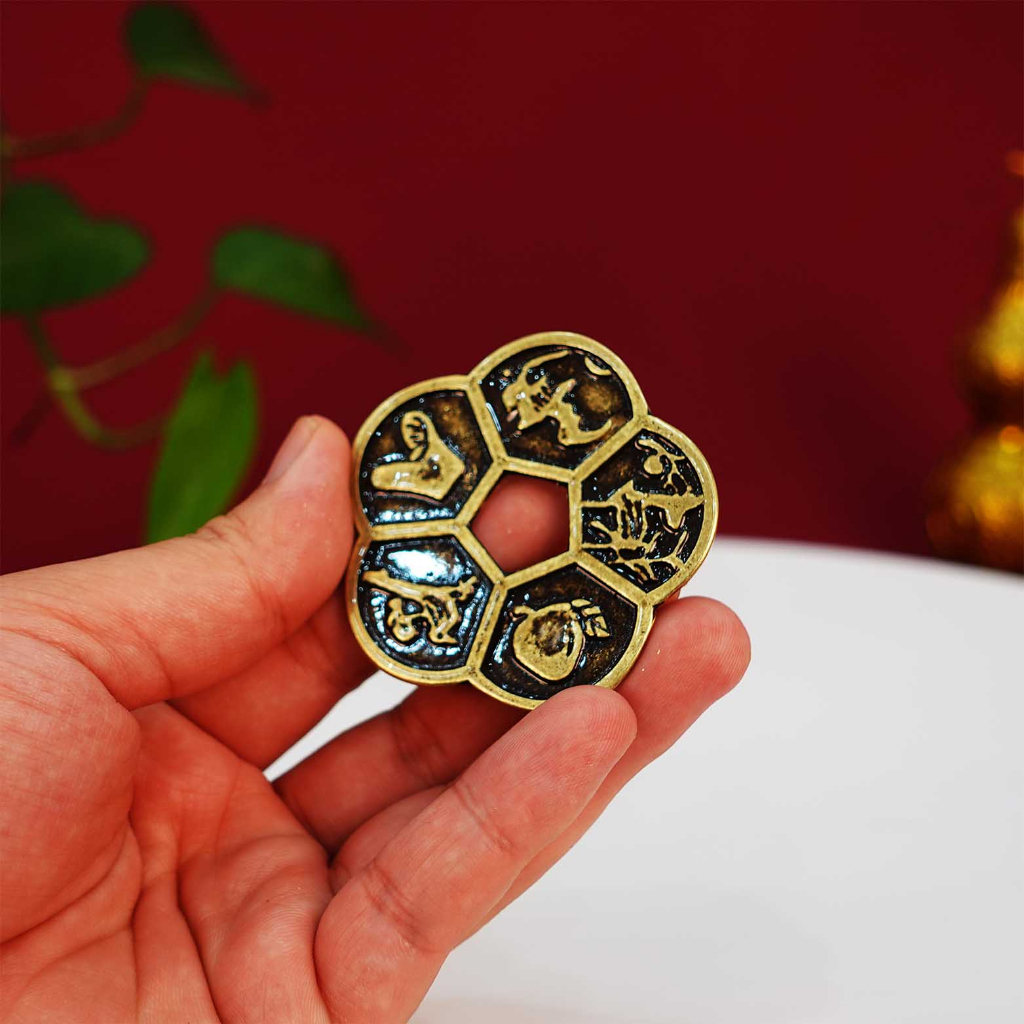 Combo 5 đồng xu hoa mai (Phiên bản đặc biệt)