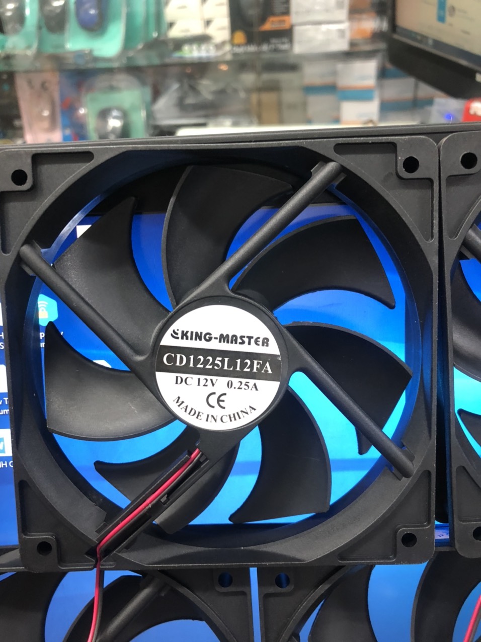 Fan Case 12CM - Làm Mát Thùng CPU - Màu đen