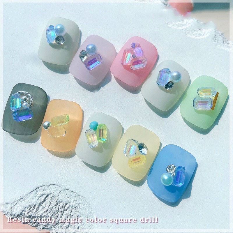 Phụ kiện Đá pha lê  trang trí móng tay nail