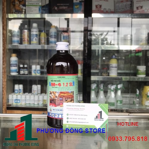 Dầu trừ mối mọt M4 (Chai 480ml)