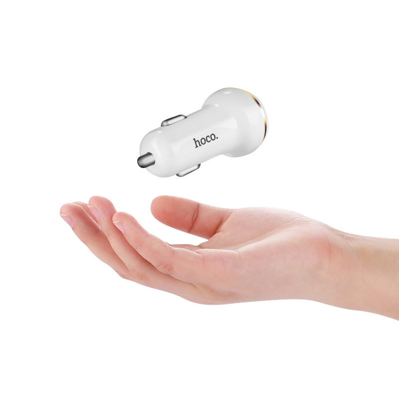 Cóc Sạc Nhanh Hoco Z1 Xe Hơi 2 Cổng Usb 2.1a