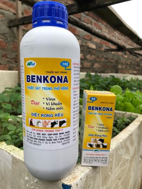 BENKONA- DIỆT NẤM MẢNG TRẮNG chai 1 lít