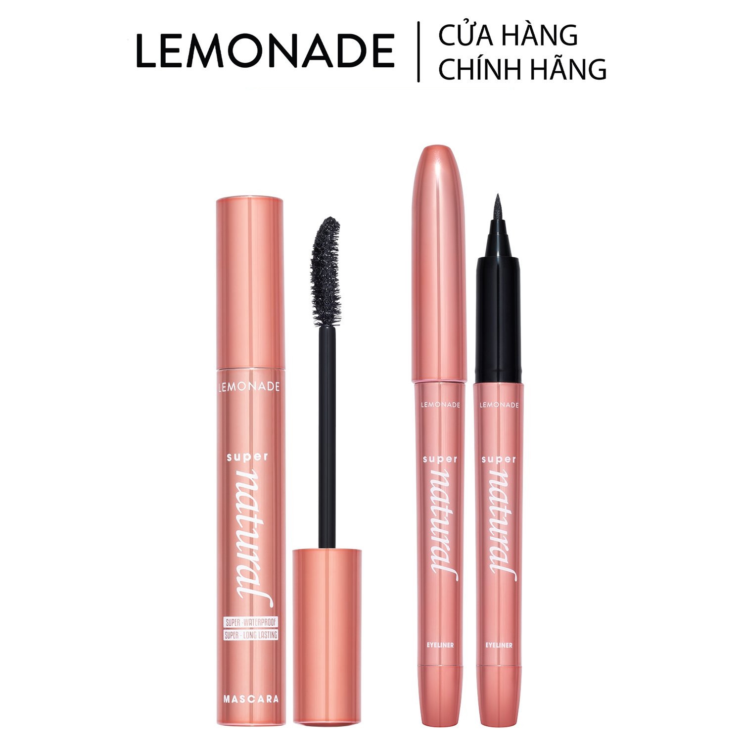 Combo Lemonade Eyeliner và Mascara SuperNatural (1g & 7.5g)