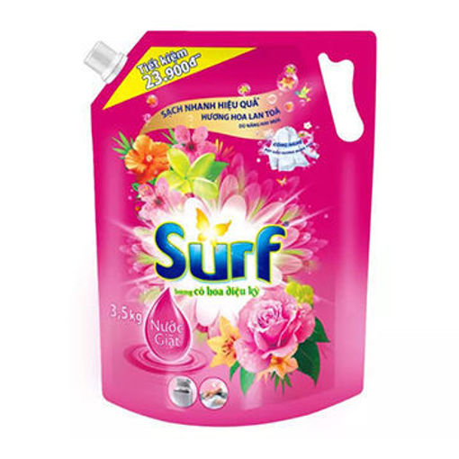 HCM - Túi nước giặt Surf  Xanh Sương Mai/ Hồng Dịu Kỳ 3.3kg