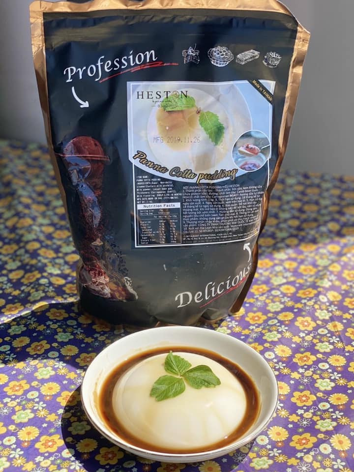 Bột pudding phô mai Heston (pudding sữa panna cotta)