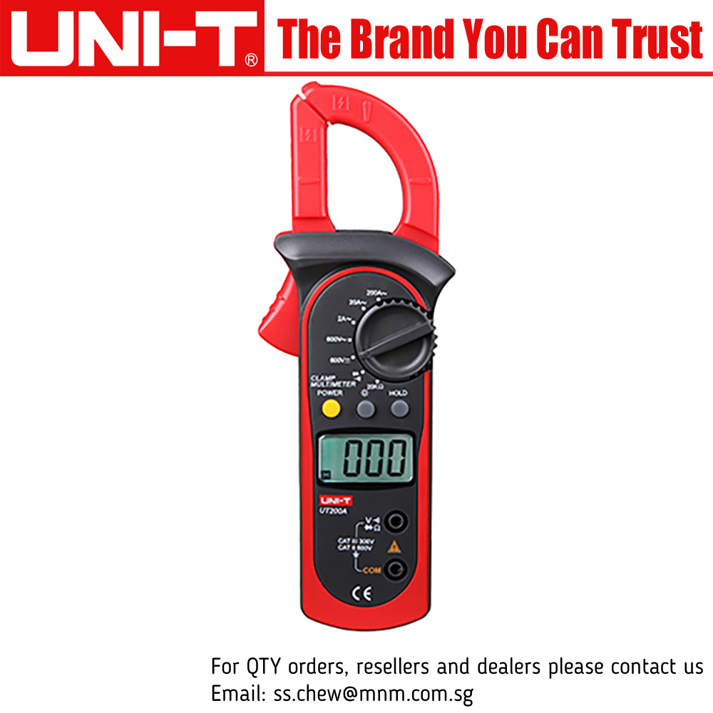 [HCM]UNI-T UT200A Digital Clamp Meter