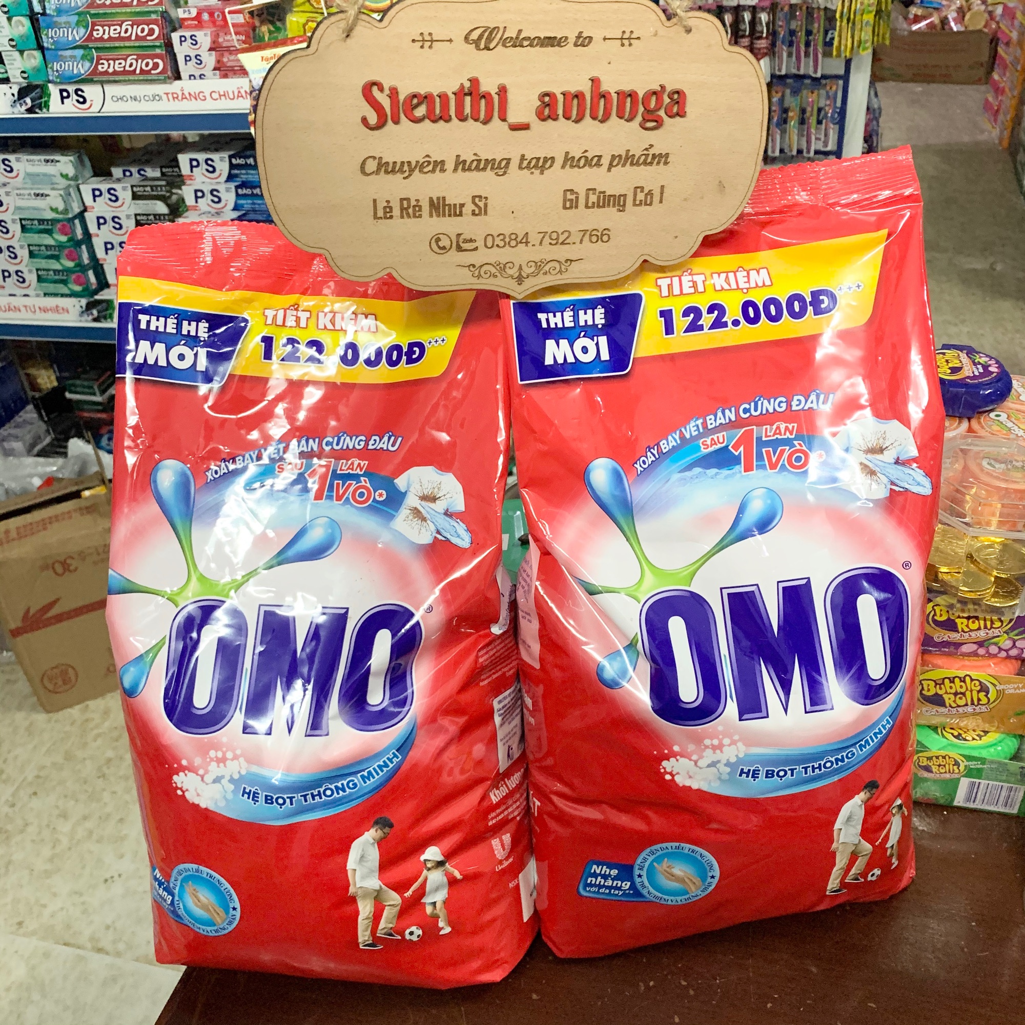 Bột Giặt Tay Omo 6kg