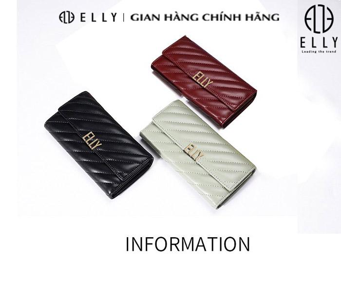 Ví da nữ thời trang cao cấp ELLY – EV98