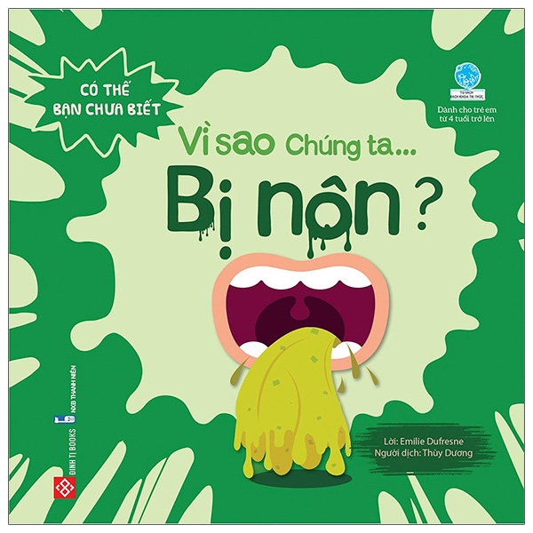 Fahasa - có thể bạn chưa biết - vì sao chúng ta... bị nôn?