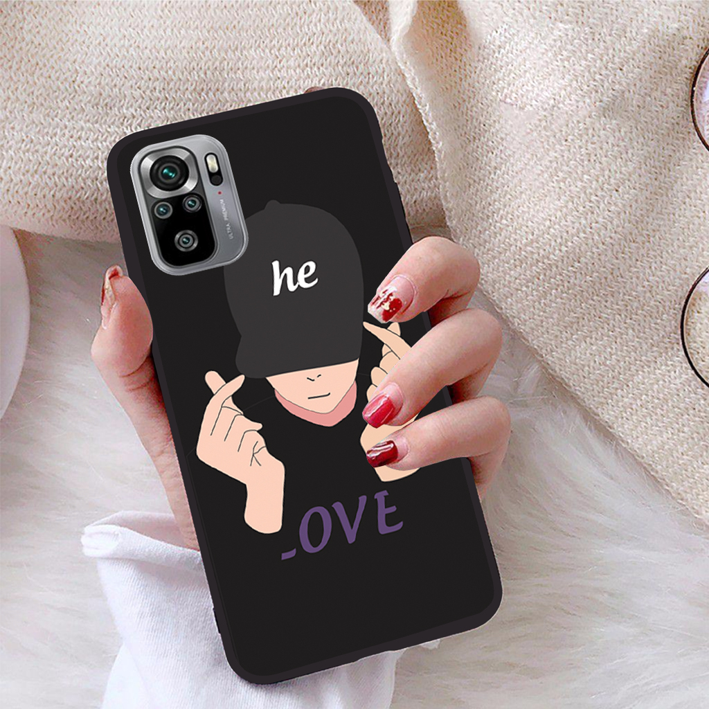 Ốp lưng Xiaomi Redmi Note 10S viền dẻo TPU BST Ốp đôi