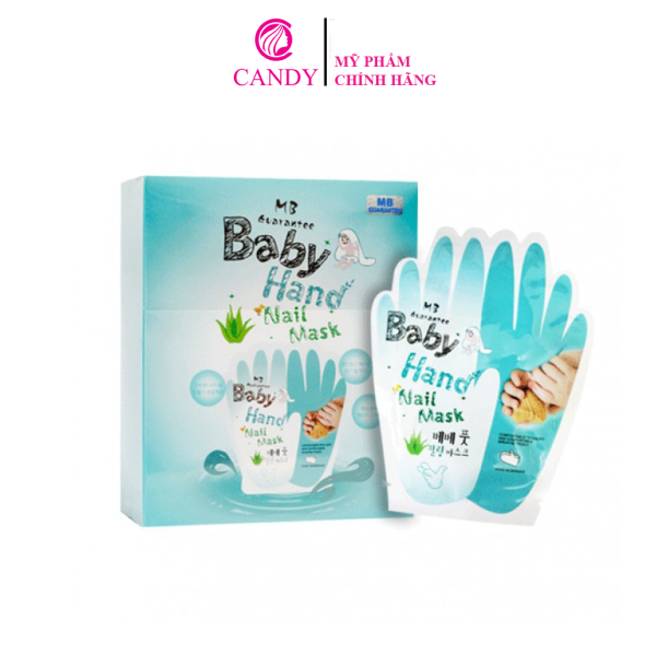 [HCM]Mặt nạ Ủ Da Tay Baby Hand Nail Mask ( 1 miếng) nhập khẩu