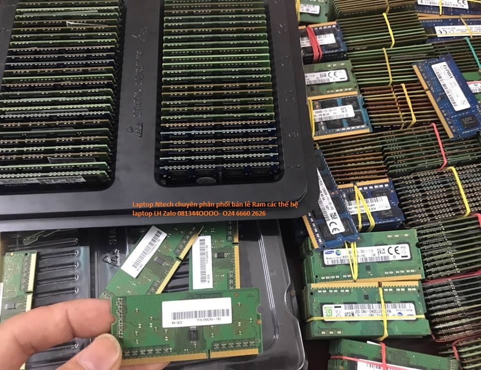 Bộ nhớ trong laptop Ram 2G DDR3-3L, Ram 4Gb DDR3 , Ram 8G DDR3