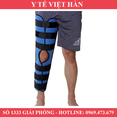 Nẹp gối cao cấp orbe h3 - hỗ trợ cố định chấn thương - phẫu thuật quanh khớp gối