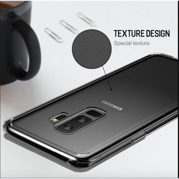 SAMSUNG ỐP LƯNG GALAXY S9 PLUS SILICON TRONG SUỐT Bảo vệ khỏi rơi rớt và trầy xước