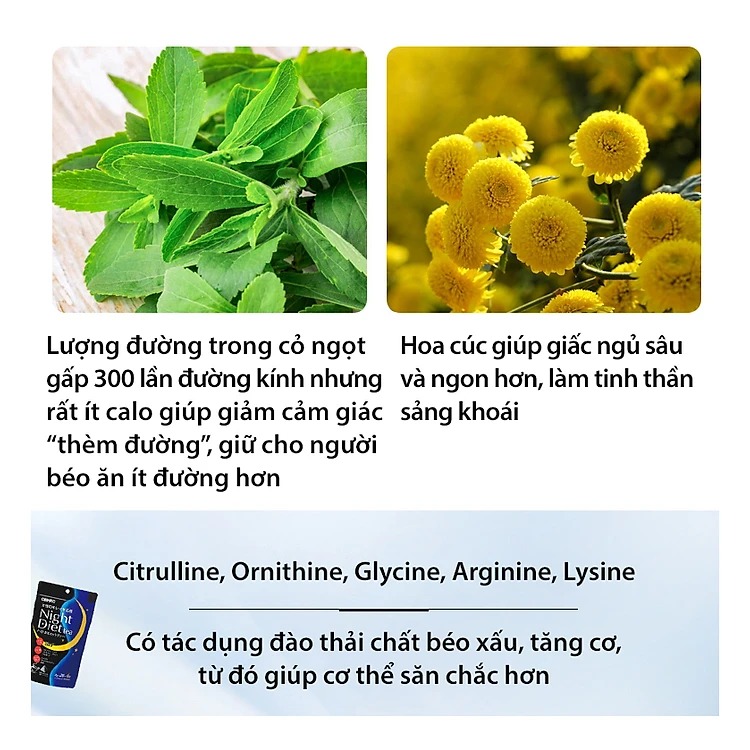 Trà Giảm Cân Night Diet Tea Orihiro Nhật Bản ( Loại 24 gói)