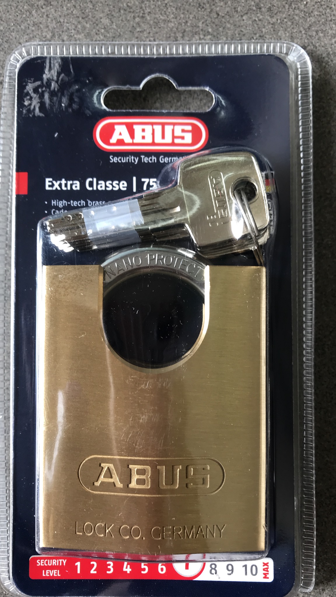 khoá Abus chống cắt (75CS/50)