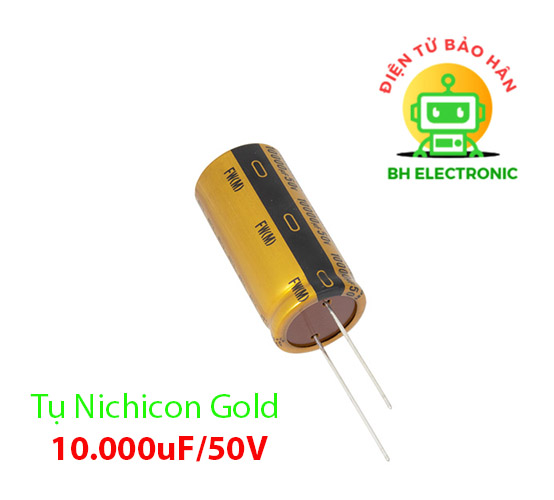 Tụ Nichicon FW Gold 10000uF/50V