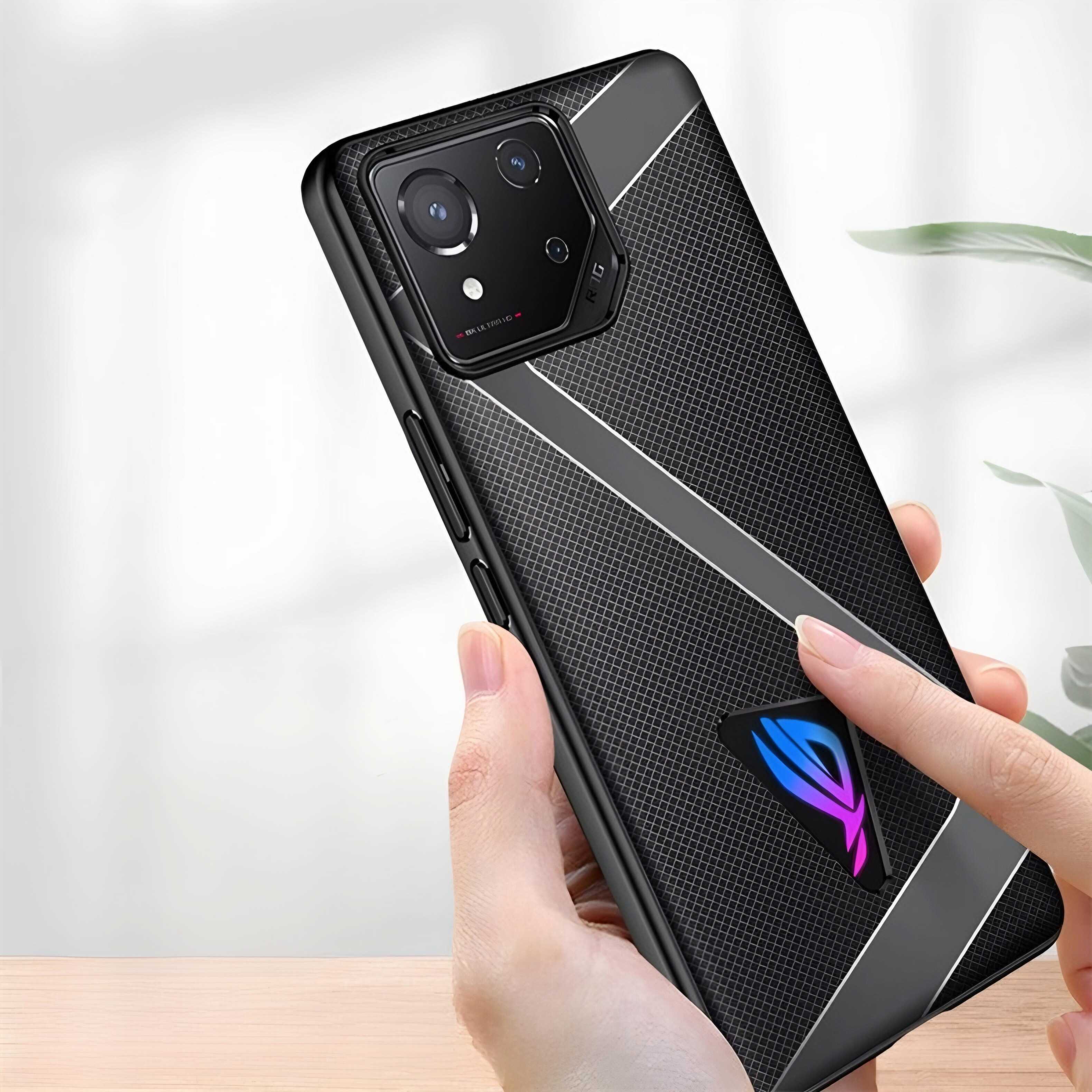 Ốp lưng Rog Phone 8 / 8 Pro kiểu dáng Gaming chống sốc chống va đập mạnh
