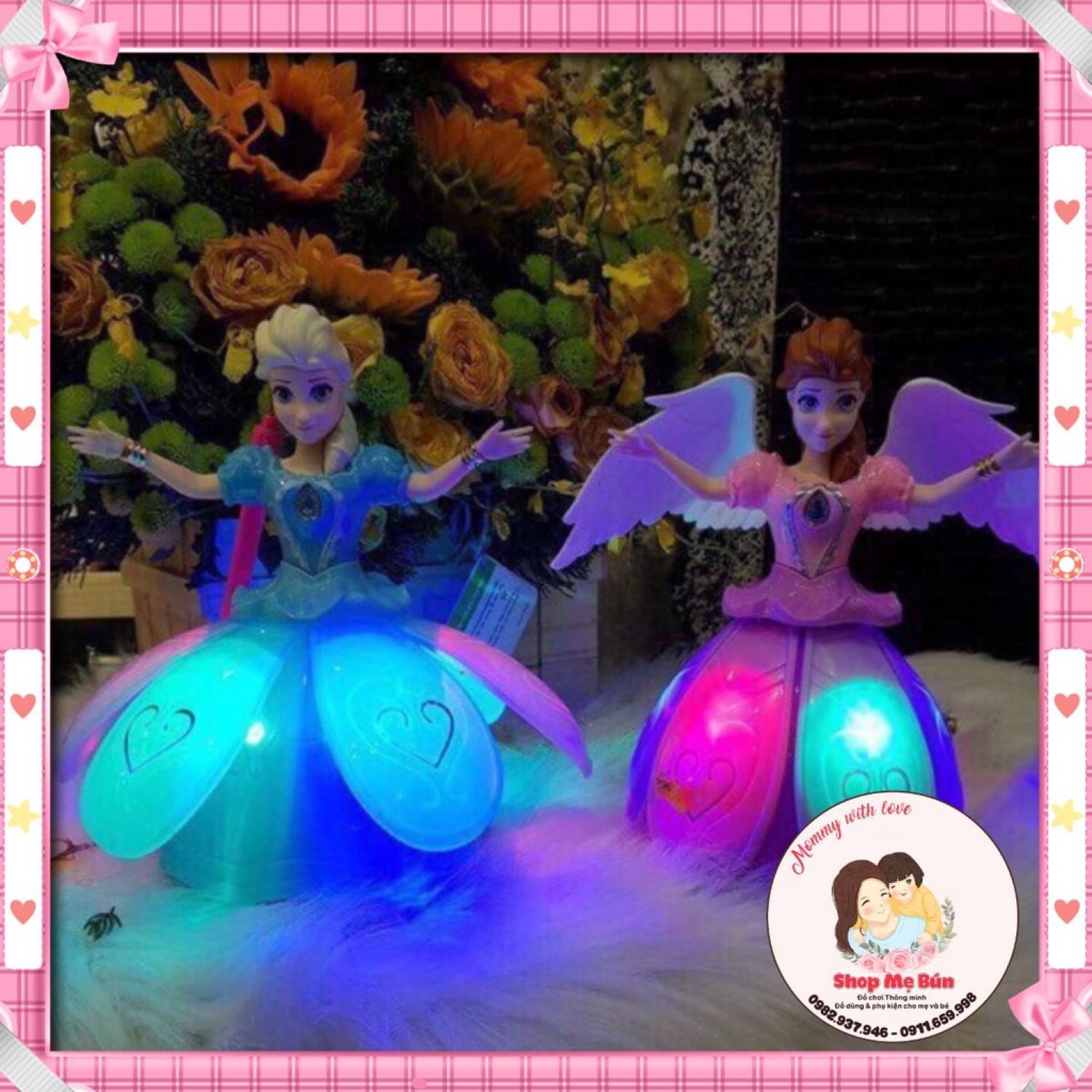 Lồng đèn elsa hót cho bé yêu vui chơi trυng thu