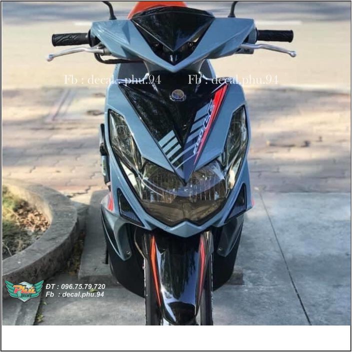 Tem rời Luvias Xám cam (H)