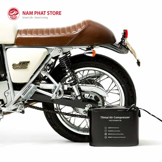Bơm lốp xe máy ô tô 70MAI Midrive TP01