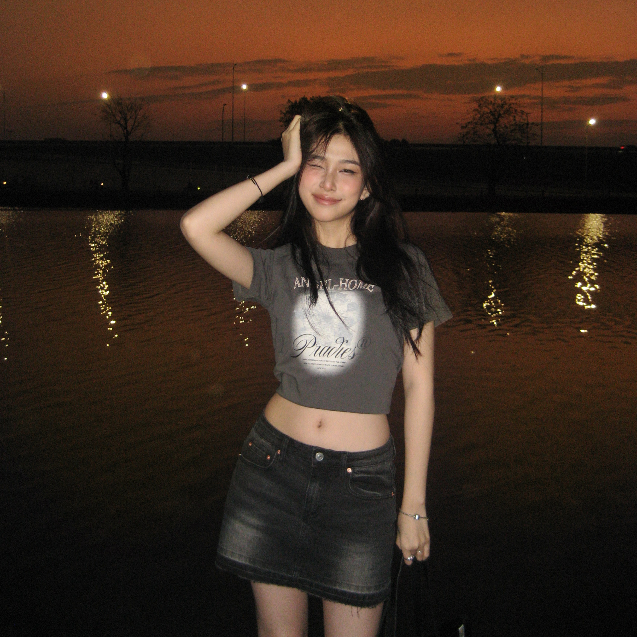 Áo Thun Nữ Babytee PRADIES Single Hibicus