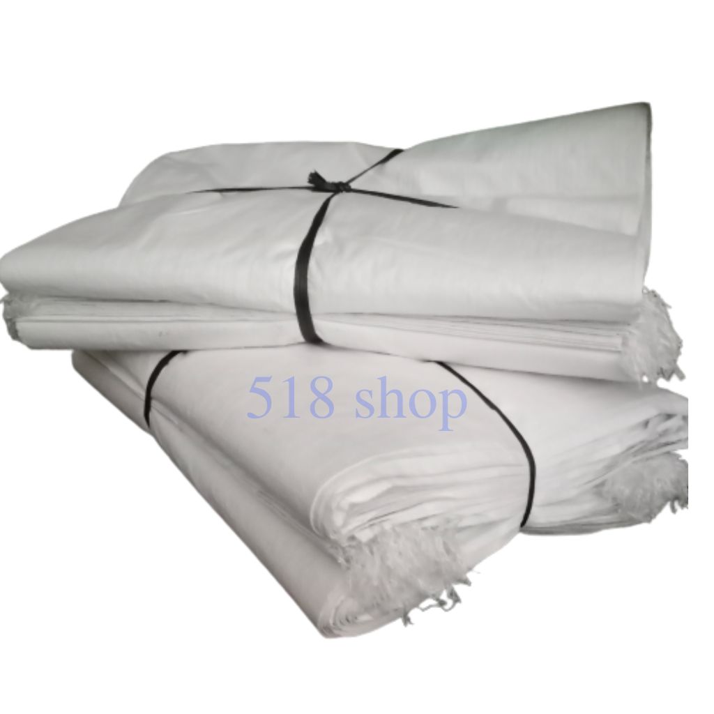 Bao tải dứa màu trắng full size 100 cái