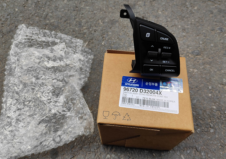 Cruise control hyundai tucson 2016-2017-2018-2019-2020-2021 bản base hàng chính hãng mobis.Hộp full box có kỹ thuật viên hướng dẫn lắp đặt bằng video