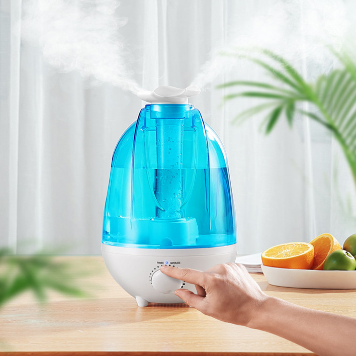 Máy phun sương tạo độ ẩm 4 lít Connie J205 làm mát phòng tránh khô da phòng điều hòa cấp ẩm cho phòng