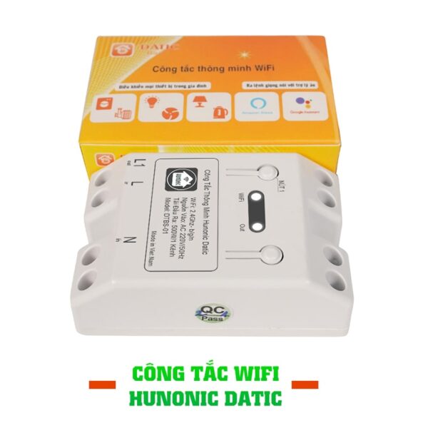 Công Tắc Thông Minh Wifi Hunonic Datic