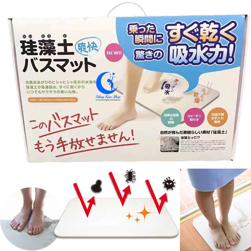 Thảm Đá Chùi Chân Siêu Thấm Nhật Bản