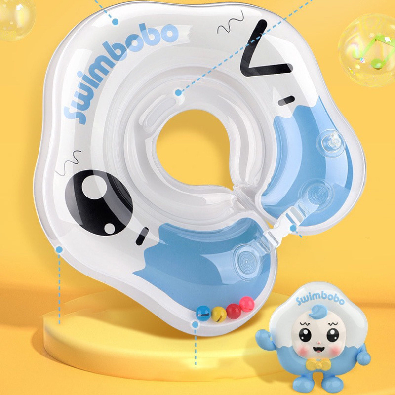 Phao bơi đeo cổ, phao tập bơi đỡ cổ cho bé từ 1-4 tuổi