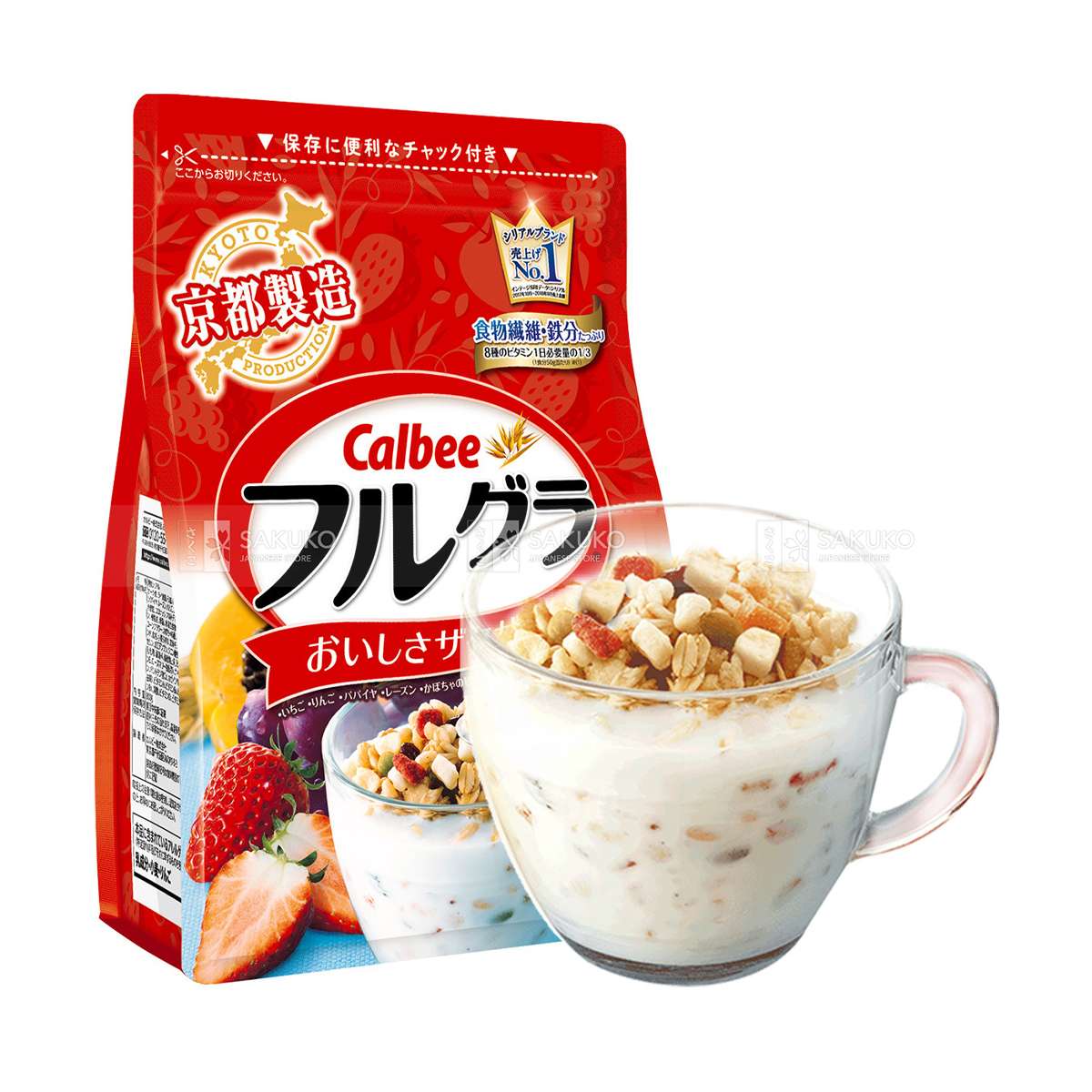 Ngũ Cốc Trái Cây Calbee Nhật Bản 700G