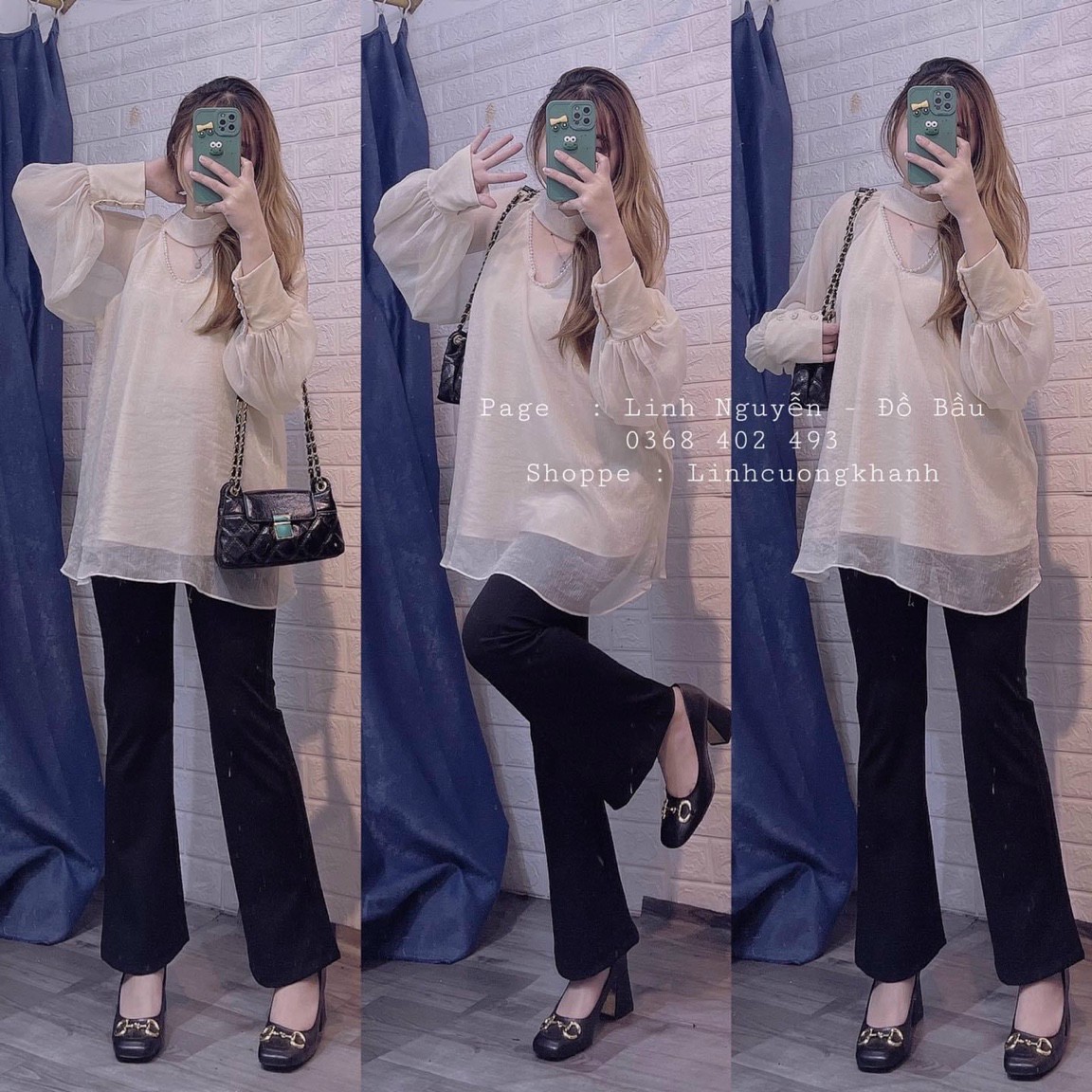 [FREESHIPMAX] QUẦN BẦU THỜI TRANG CHO MẸ  BẦU CHẤT CO DẢN THOẢI MÁI