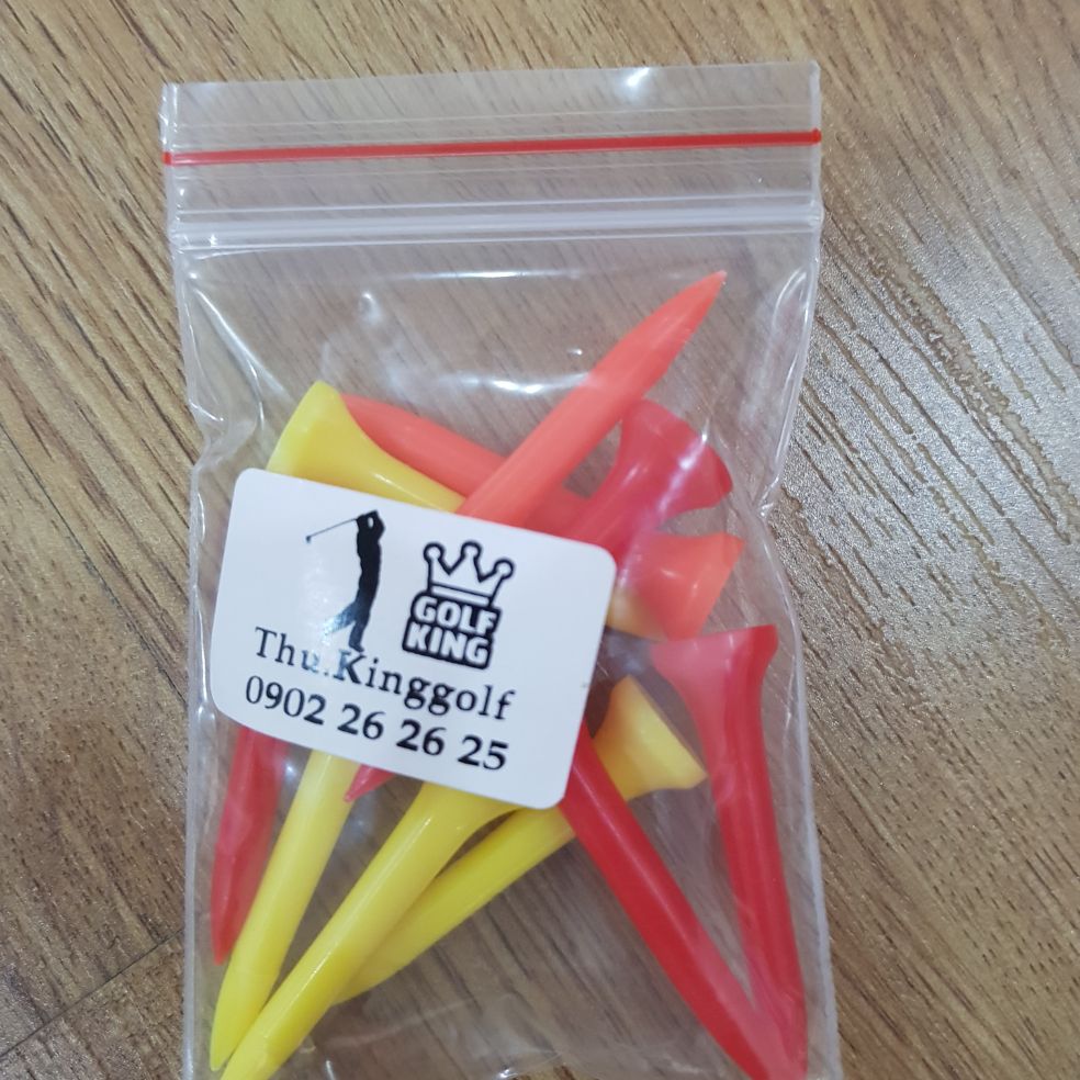Tee Golf Nhựa Ngắn (set 3 gói)