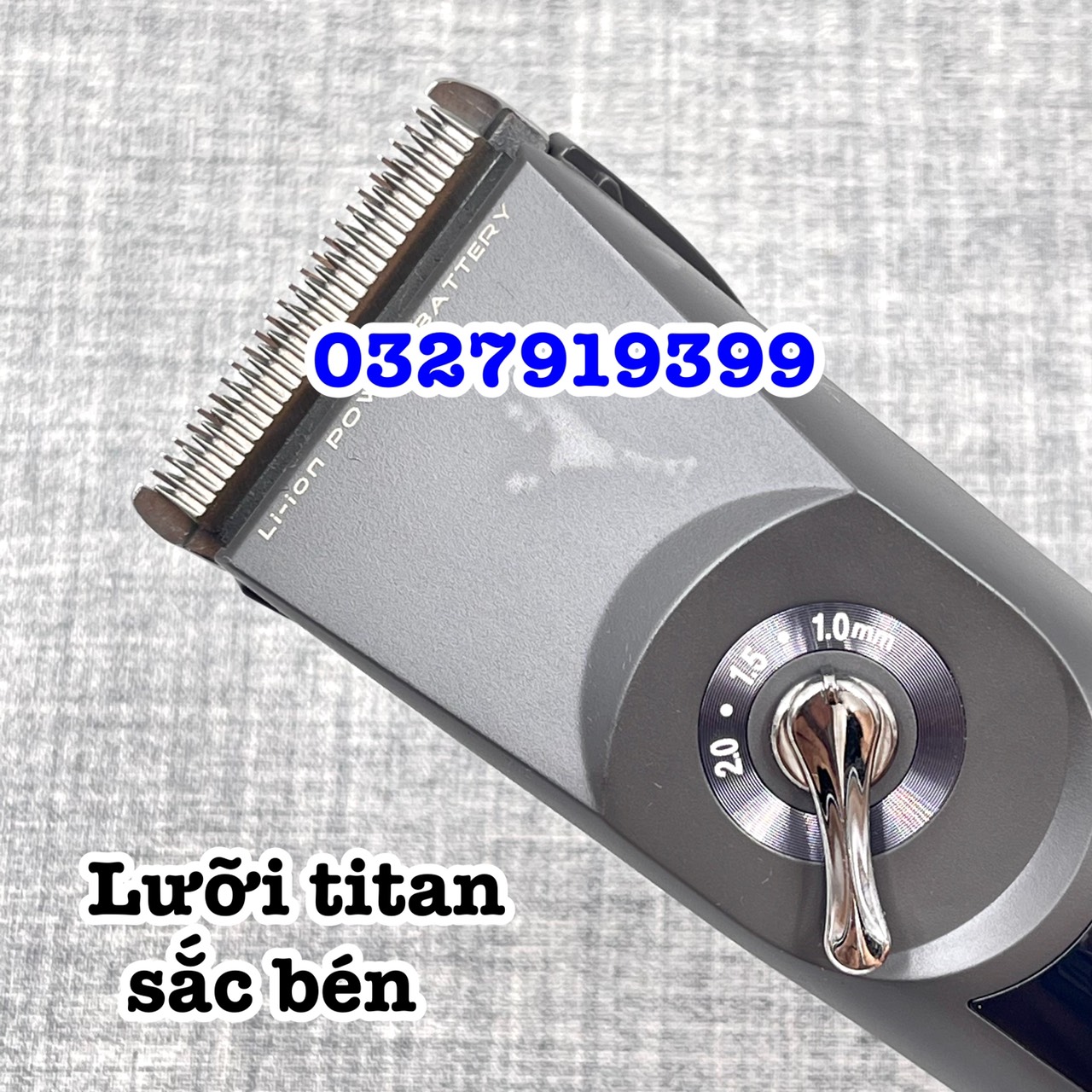 CODOS Tông đơ cắt tóc CODOS 925 cao cấp hàng chính hãng, pin Li-ion 2200mAh, 3 mức tốc độ, màn hình LCD, lưỡi titan sắc bén, thời gian sử dụng 240 phút