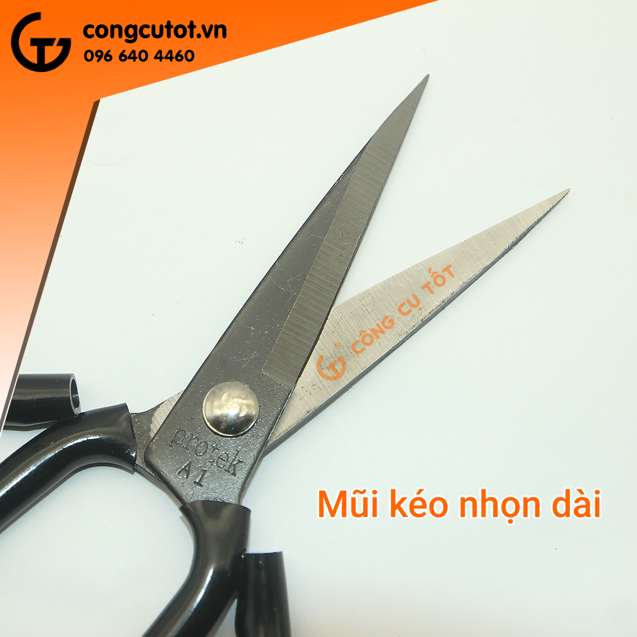 Kéo cắt cành tay bướm Protek A1 200mm