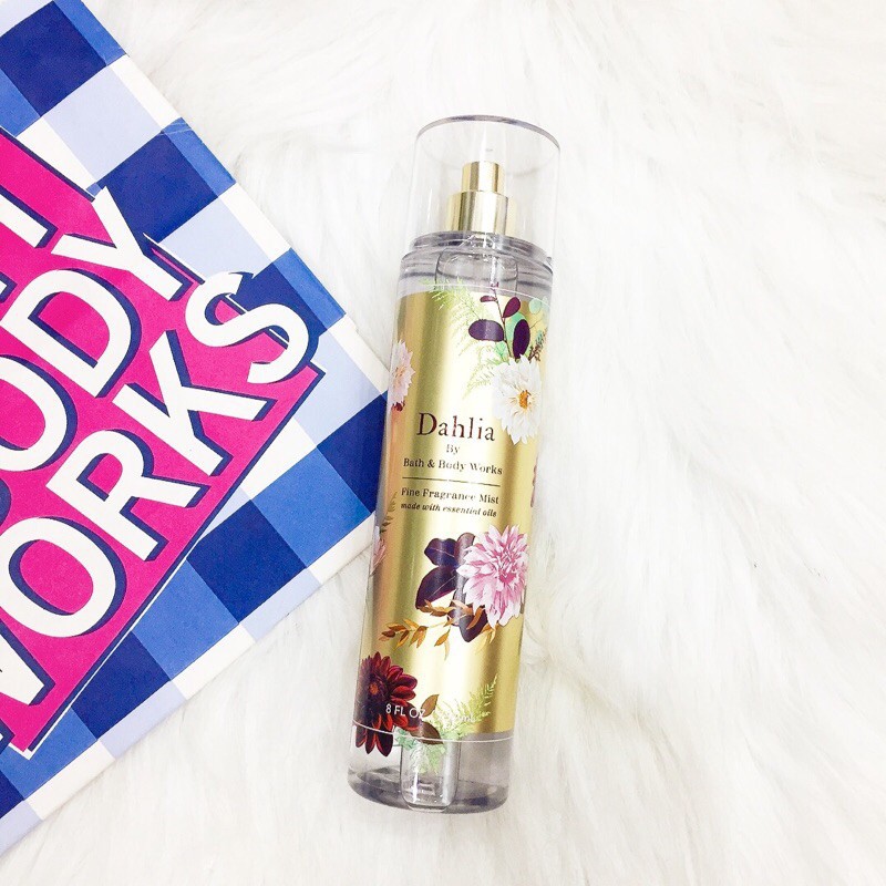 Xịt thơm Bath & Body Works - Dahlia 30ml/50ml/100ml +jɥȽÿ08+